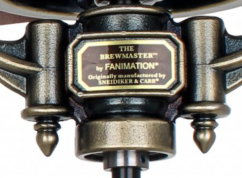 Fanimation Brewmaster Ceiling Fan Belt Driven