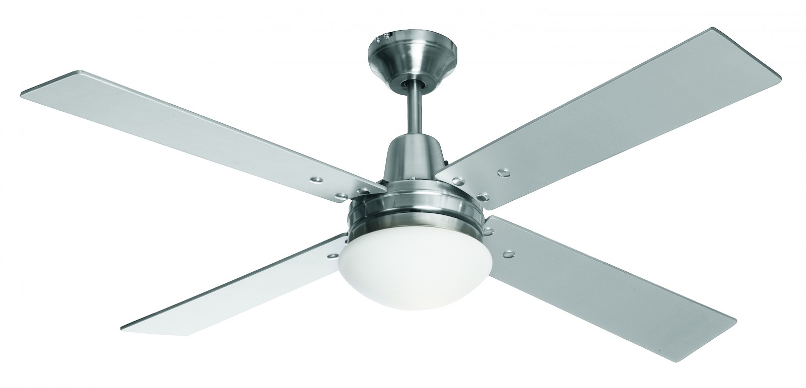 Ceiling Fan Airfusion Quest II Chrome brushed 122 cm / 48" with